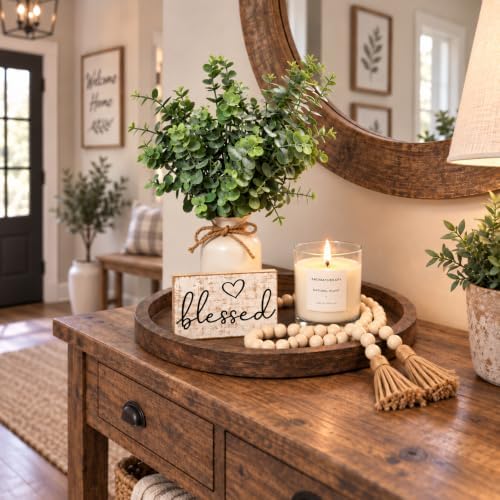 Rustic Modern Farmhouse Decor Set of 6 for Your Living Room Decor - Image 4