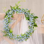 N&T NIETING Babys Breath Artificial Flowers Bulk, 15Pcs, Blue - Image 6