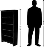 International Concepts, Solid Wood Bookcase 60" High, Adjustable Shelves - Image 9