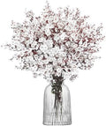 Uieke 30 Pcs Babys Breath Artificial Flowers Fake Silk White Flowers Faux Gypsophila Bouquet Real Touch Floral for Home Wedding Party Centerpieces DIY Décor by Uieke