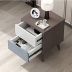 Side Table Drawer Bedroom Korean Style Table Side Table Wardrobe Four Corner - Image 7
