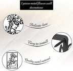 CHENGU 3 Pieces Metal Minimalist Abstract Woman Wall Art Line Drawing Wall Art Decor Single Line Female Home Hanging for Kitchen Bathroom Living Room - Image 6