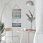 Inspirational Wall Art Decor for Office, Wooden Rustic Hanging Motivational Wall Art Decoration Sign, Inspiring Positive Quotes Wall Art for Home Living Room Bedroom Bathroom Classroom Gym 12"x24" - Image 7