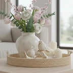 Braxio Bird Figurines Home Decor – Resin Tabletop Cream Love Birds on Branch, Farmhouse Shelf & Desk Accent for Living Room, Bedroom, Office, 6 x 2.3 x 3.4 Inches - Image 4