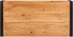 Coffee Table 47.2"x23.6"x15.7" Solid Acacia Wood, End Tables, Living Table - Image 5