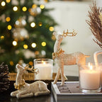 DN DECONATION 2PCS Christmas Reindeer Decoration, Small Christmas Decor - Image 4