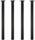QLLY 28 inch Adjustable Metal Desk Legs, Heavy Duty Furniture Table Legs by QLLY