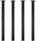 QLLY 27.5 inch/ 70cm Adjustable Metal Desk Legs, Heavy Duty Furniture Table Legs by QLLY