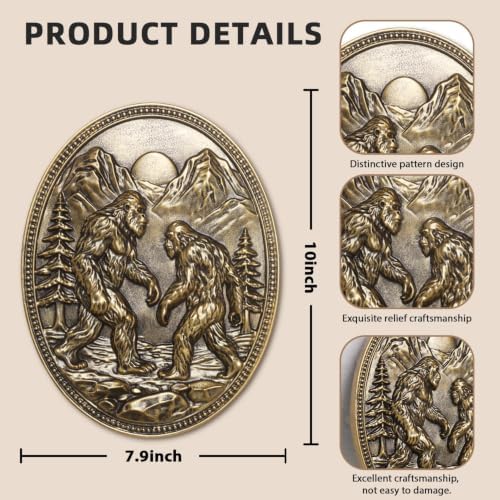 Newinhome Vintage Bigfoot Wall Sculpture, Antique Wall Decor, Bigfoot Decor - Image 2