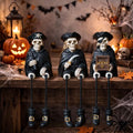 Dlfghos Halloween Skeleton Decor Set of 3 Pirate Skeleton Figurines Halloween Indoor Decorations Statue Skull Figurine Home Decor for Coffee Table Desk Bookshelf Mantel Gifts by Dlfghos