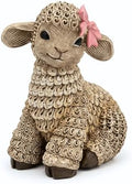 Rustic Lamb Figurine for Home Decor – Cute Farmhouse Animal Ornament – Handcrafted Resin Sheep Statue Gift – Cozy Tabletop Decoration for Living Room, Mantel or Shelf – Belle The Lamb by Unknown