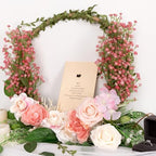 N&T NIETING 30Pcs Babys Breath Artificial Flowers Bulk Faux Flowers, Pink - Image 5