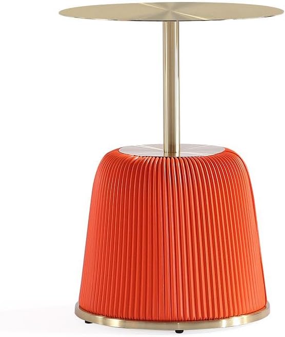 Manhattan Comfort Anderson Modern 15.75" Round End Tables 1.0 - Image 7