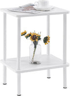 Apicizon 2 Tier End Table, Small Side Table by APICIZON