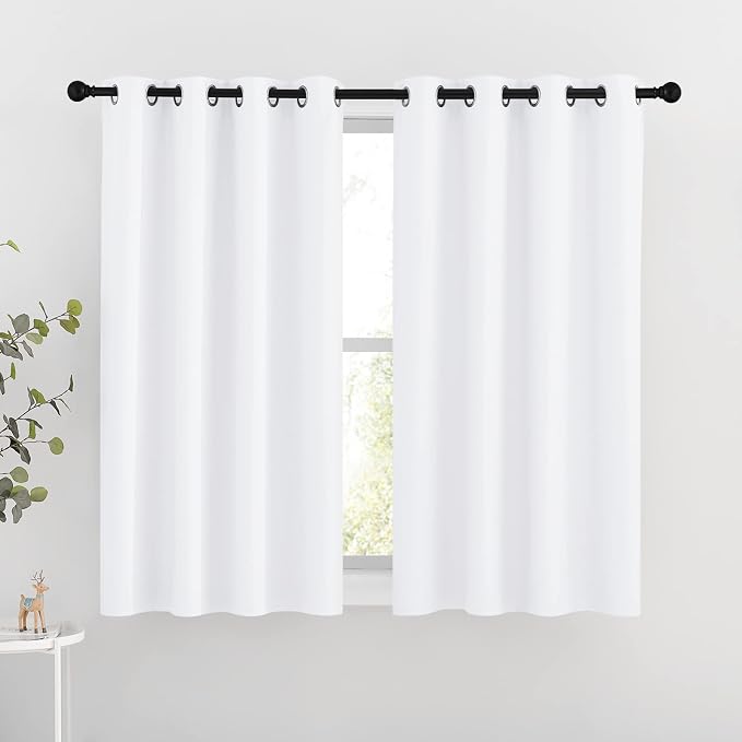 NICETOWN White Room Darkening Curtain Panels by NICETOWN