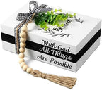 Capoda 3 Pcs Decorative Books for Home Decor, Blessed by Capoda