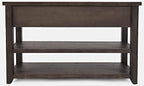 Jofran Madison County Harris Console Sofa Table, Barnwood Brown - Image 4