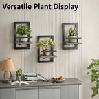Sbosbo Floating Shelves for Wall Plant Shelf Indoor Wall Mounted Shelves - Image 5