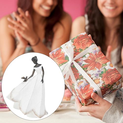 Guichifun Fairy Statue, White, 5.5 x 3.25 x 8 Inch - Image 2