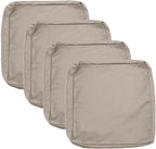 Sqodok Patio Cushion Cover 21x19 inch, Outdoor Seat Cushion Slip Cover by Sqodok