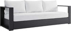 Modway Tahoe Aluminum 4-Piece Outdoor Patio Set in Gray White - Image 6