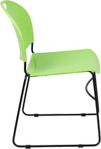 Flash Furniture HERCULES Series 880 lb. Capacity Green Ultra-Compact Stack Chair - Image 8