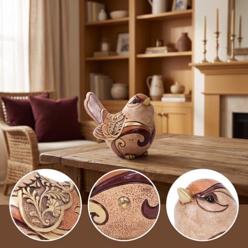 Bird Figurines For Home Decor,Bird Statue Sculpture For Shelf Decor Accents,Boho Bird Decorations For Table Office Living Room Bedroom,Retro Animal Statues Decorative Bird Gifts For Bird Lovers Women - Image 4