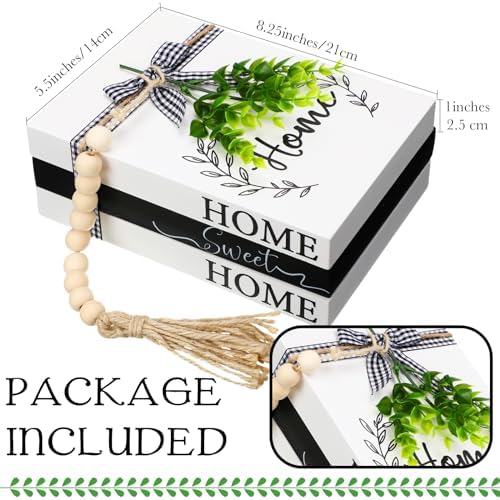 Capoda 3 Pcs Decorative Books for Home Decor, Home - Image 2