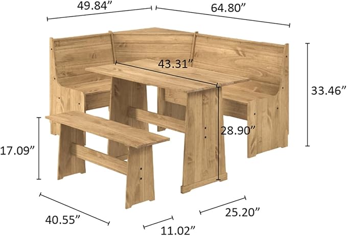 Furniture Dash Corner Dining Set Corona - Image 7