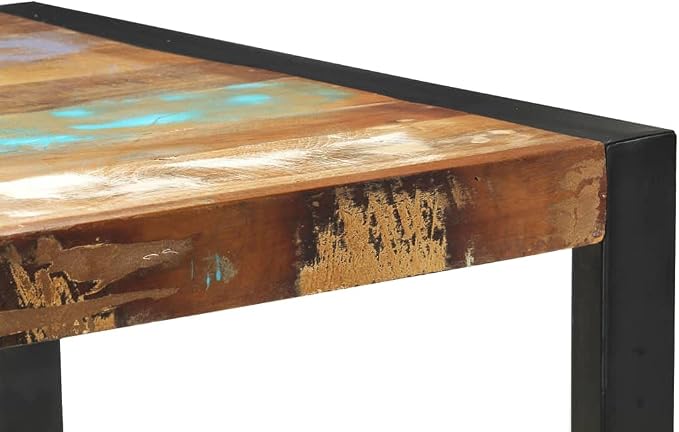 SKM Console Table 110x35x76 cm Solid Reclaimed Wood - Image 3