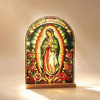 KOMI Catholic Icon Our Lady of Guadalupe Stand Ornament Statue Acrylic Home Altar Decor Christian Gifts - Image 4