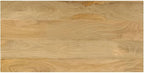 Solid Mango Wood Coffee Table 39.4"x19.7"x13.8" Rectangular Accent Table - Image 5