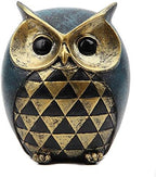 Leekung Owl Statue Home Decor - Owl Figurines for Bookshelf, Bedroom, Living Room, Office & TV Stand Decorations - Animal Sculptures Gift for Bird Lovers - Image 6