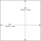 Dulles Glass 54 inch Square Glass Table Top - Image 3