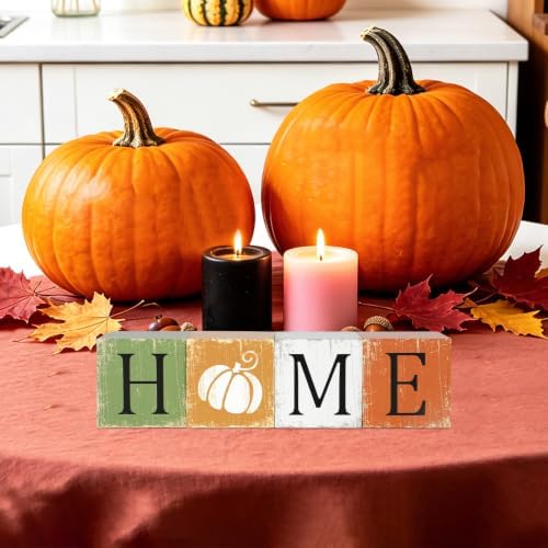 COCHIE Vintage Fall Decorations Set for Home Office Tabletop Shelf Indoor - Image 7