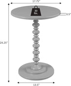 Convenience Concepts Palm Beach Spindle Table 17.75" - Image 5