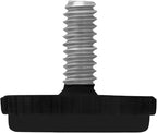 Project Patio 1/4-20 Adjustable Furniture Leg Leveling Feet Stainless Steel by ProjectPatio