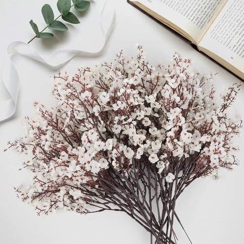 16Pcs Artificial Babys Breath Flowers Real Touch Fake Flowers Decoration - Image 6
