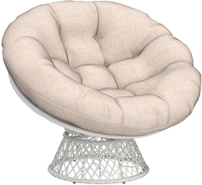 Bme 40" Ergonomic Wicker Papasan Chair - Image 4