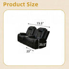 Power Recliner Loveseat Sofa - Image 2