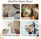 GIAUMA 16 Pcs 27" Faux Silk Peony Artificial Flowers Stems for Vase - Image 5