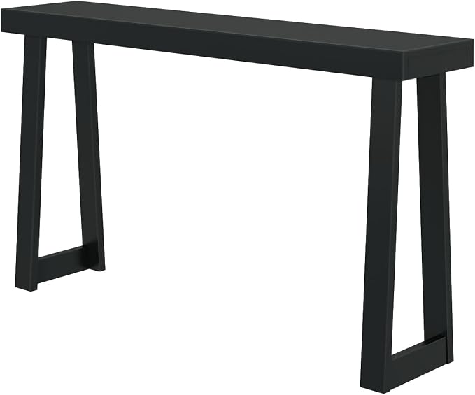 Plank+Beam Solid Wood Console Table, 56 Inch, Sofa Table, Narrow Entryway Table - Image 5