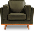Valencia Artisan Leather Accent Chair, Full-Aniline Leather Upholstery by ValenciaTheaterSeatingFurniture