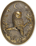 Vintage Owl Wall Sculpture,Antique Wall Decor,William Morris Wall Art by Newinhome