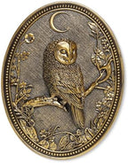 Vintage Owl Wall Sculpture,Antique Wall Decor,William Morris Wall Art by Newinhome