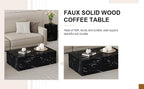 39.3'' Marble Coffee Table - Image 9