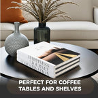 Decorative Books for Home Decor - Coffee Table Book Decor - Fake Books for Decoration - Faux Books for Decoration - Decorative Books for Coffee Table Decor - Decor Books - Large Book Decor - Image 5