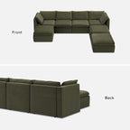 mopio Oversized Modular Sectional Sofa - Image 9