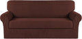 Turquoize Stretch Sofa Slipcover 2 Pieces Sofa Cover Couch Cover by Turquoize