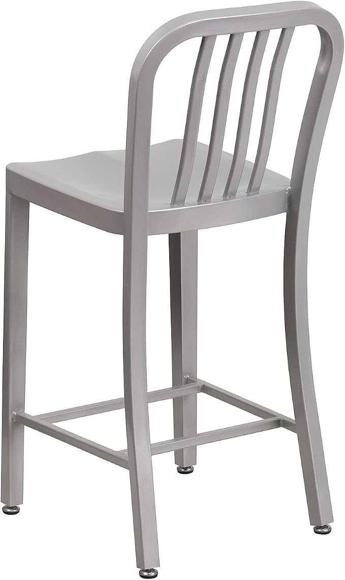 Flash Furniture 24" Commercial Grade Metal Counter Height Stool - Image 5
